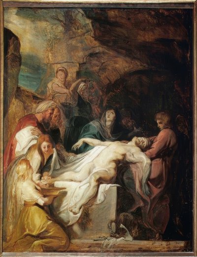 The Burial of Christ by Peter Paul Rubens