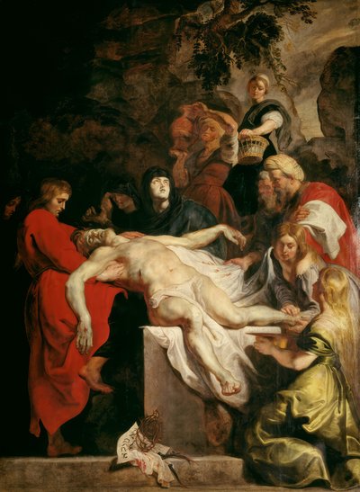 Burial of Christ by Peter Paul Rubens