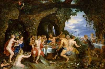 The Feast of Achelous by Peter Paul Rubens