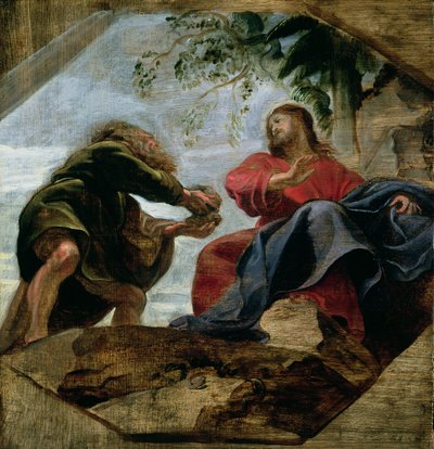 The Temptation of Christ by Peter Paul Rubens