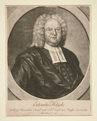 Edvardus Holyoke by Peter Pelham