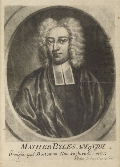 Mather Byles by Peter Pelham