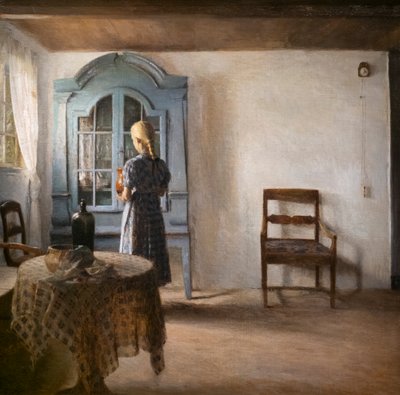 Interior by Peter Vilhelm Ilsted