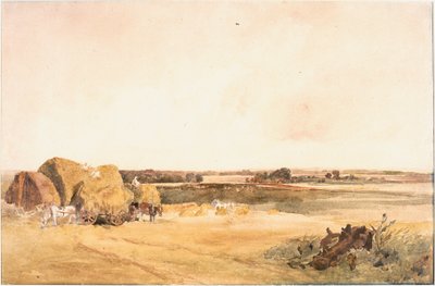 Carrying Hay by Peter de Wint