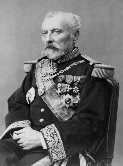 Portrait of Hyacinthe Laurent Théophile Aube by Petit