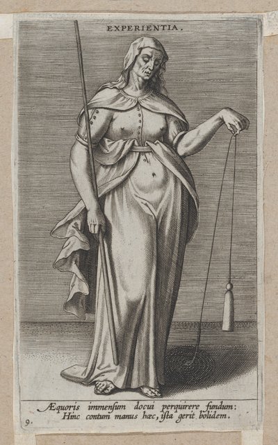 Experientia, from Prosopographia by Philip Galle
