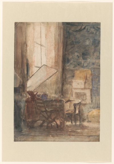 Corner in the Studio of Philip Zilcken by Philip Zilcken
