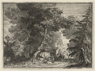 A Road through the Woods by Philipp Hieronymus Brinckmann