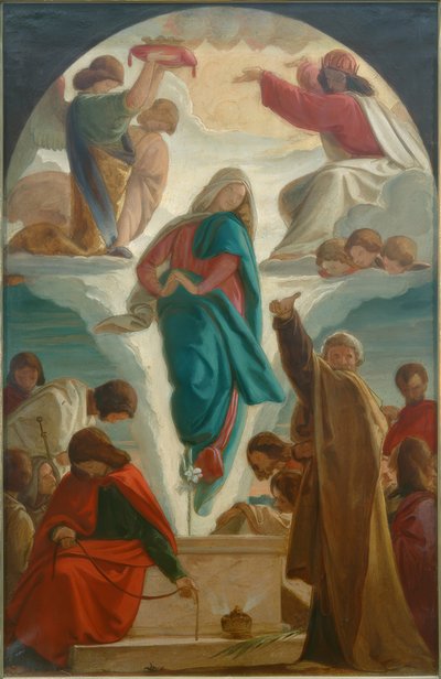 The Assumption of Mary by Philipp Veit