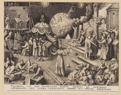Temperance, from The Seven Virtues by Philips Galle