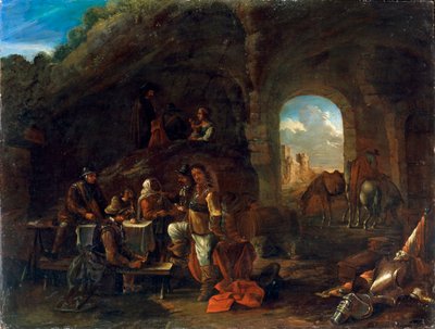 Tavern Scene, c1640-1665 by Philips Wouwerman