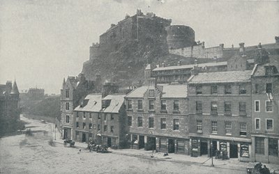 Edinburgh Castle, 1910 by Photochrom Co Ltd of London