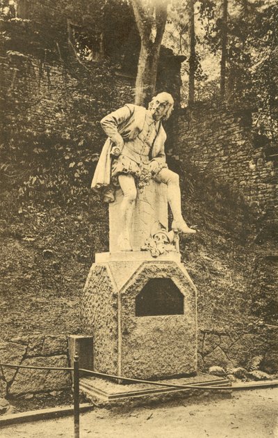 William Shakespeare Monument, Weimar by Photographer German