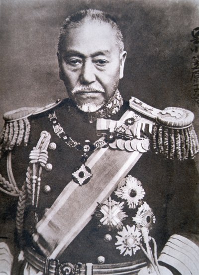 Admiral Togo by Photographer Japanese