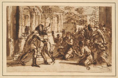 Joseph Greeting his Brothers by Pier Francesco Mola