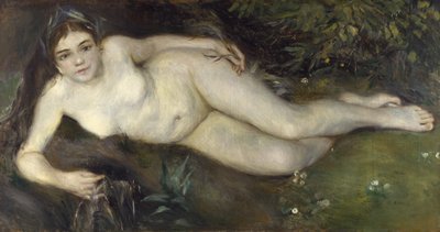 A Nymph by a Stream, 1869-1870 by Pierre Auguste Renoir