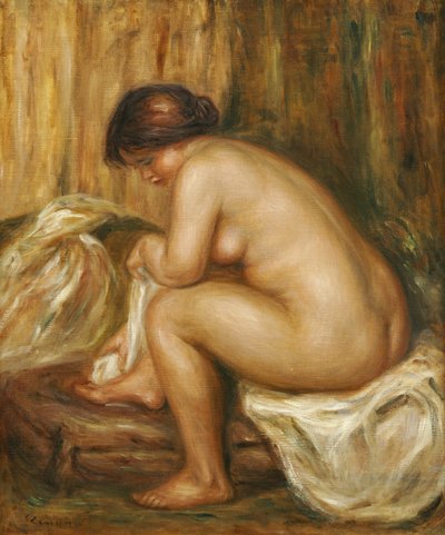 After the Bath by Pierre Auguste Renoir