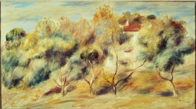 Cagnes by Pierre Auguste Renoir