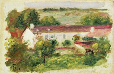 House at Essoyes by Pierre Auguste Renoir