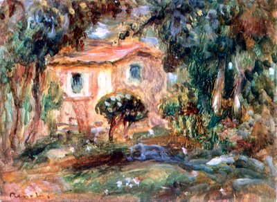 Landscape, Le Cannet by Pierre Auguste Renoir