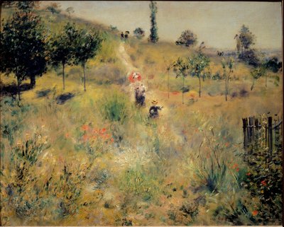 Path Rising in the High Herbs by Pierre Auguste Renoir