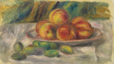 Peaches and Almonds by Pierre Auguste Renoir