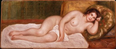 Reclining Bather by Pierre Auguste Renoir