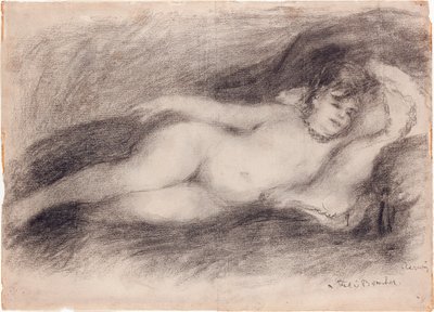 Reclining Nude by Pierre Auguste Renoir