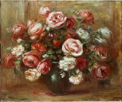 Still Life with Roses by Pierre Auguste Renoir