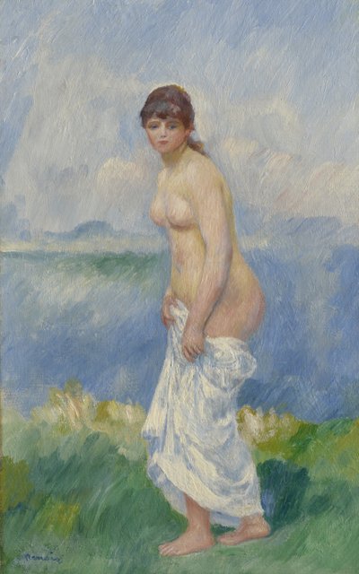 Standing Bather by Pierre Auguste Renoir