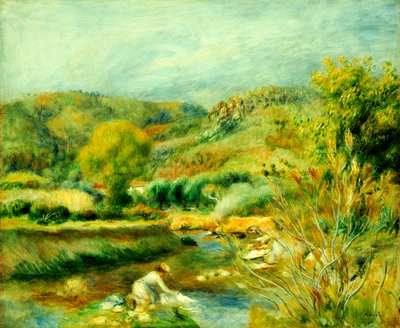 The Washerwoman by Pierre Auguste Renoir