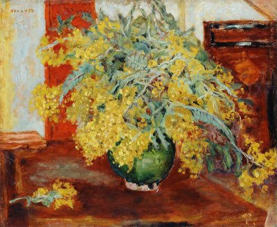 Mimosas by Pierre Bonnard