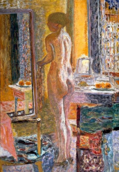 Nude with Mirror (The Toilet) by Pierre Bonnard