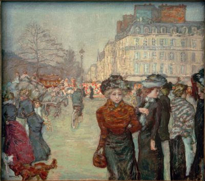 Place Clichy by Pierre Bonnard