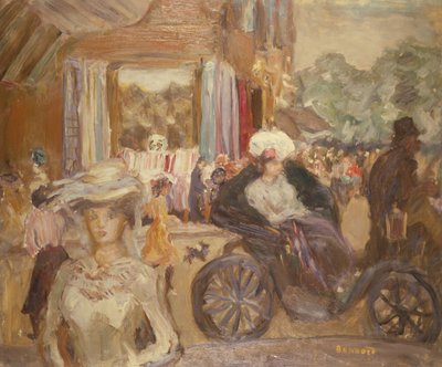 The Hackney Carriage by Pierre Bonnard