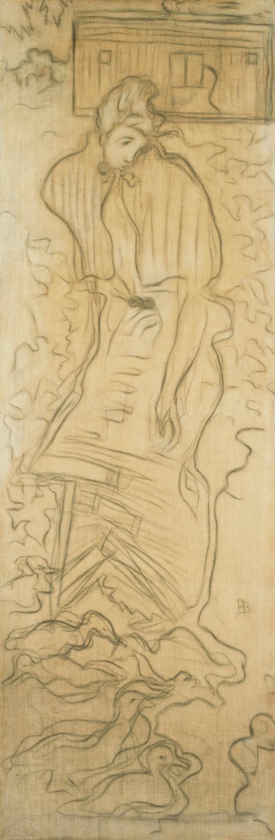 Woman with Ducks by Pierre Bonnard