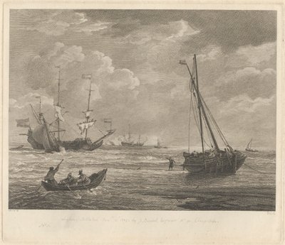 Marine Study No. 1 by Pierre Charles Canot