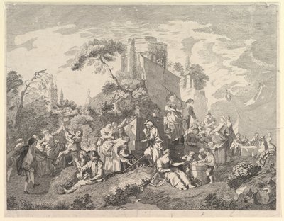 Country Fair, 1762 by Pierre Charles Levesque