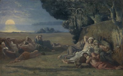 Sleep by Pierre Puvis de Chavannes