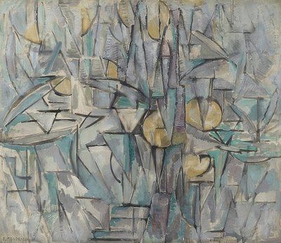 Composition X. 1911 by Piet Mondrian