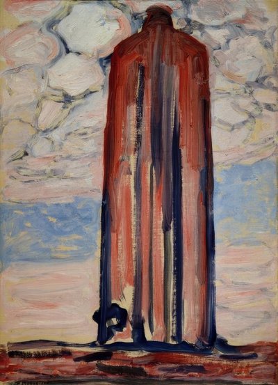 Lighthouse in Westkapelle by Piet Mondrian