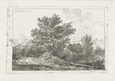 Landscape with Farmhouse by Pieter Casper Christ