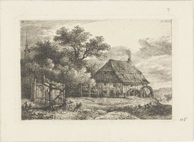 Landscape with Watermill (Water Landscapes series) by Pieter Casper Christ