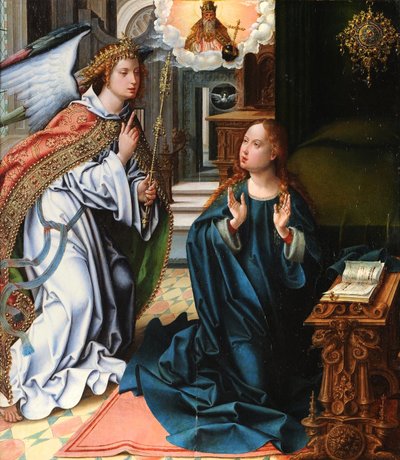 The Annunciation by Pieter Coecke van Aelst