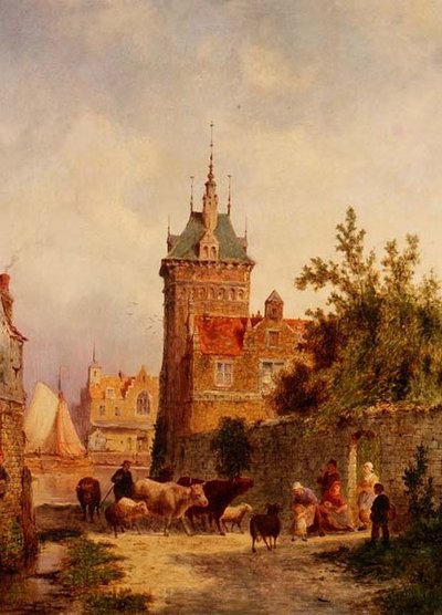 Coblentz, Germany by Pieter Cornelis Dommerson