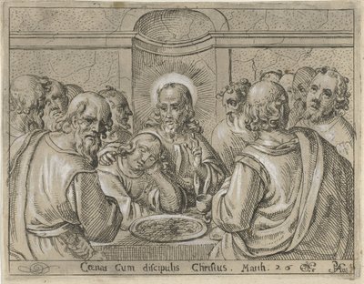 The Last Supper by Pieter Feddes van Harlingen