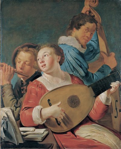 Musicians, c.1623 by Pieter Fransz de Grebber