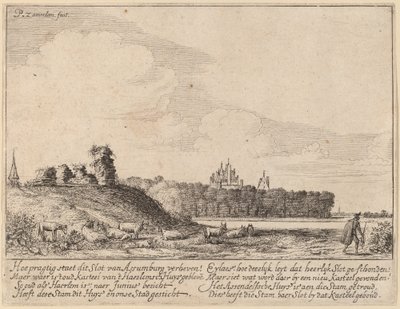 Ruins of Assemburg Castle by Pieter Jansz Saenredam