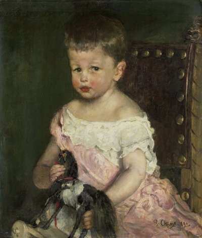 Hendrik Waller (1887-1951) at the Age of Three by Pieter Oyens