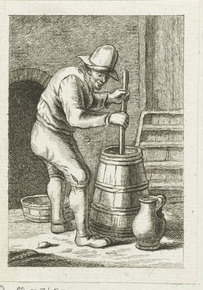 Churning Man by Pieter de Mare